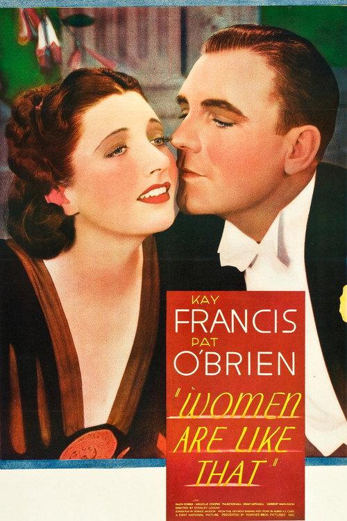 Women Are Like That 1938 official movie poster