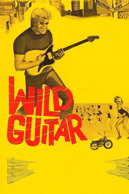 Wild Guitar 1962 official movie poster