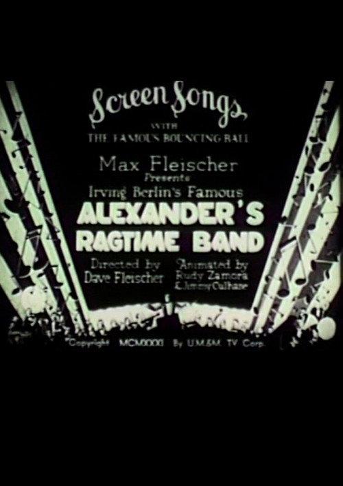 Alexander's Ragtime Band 1931 official movie poster