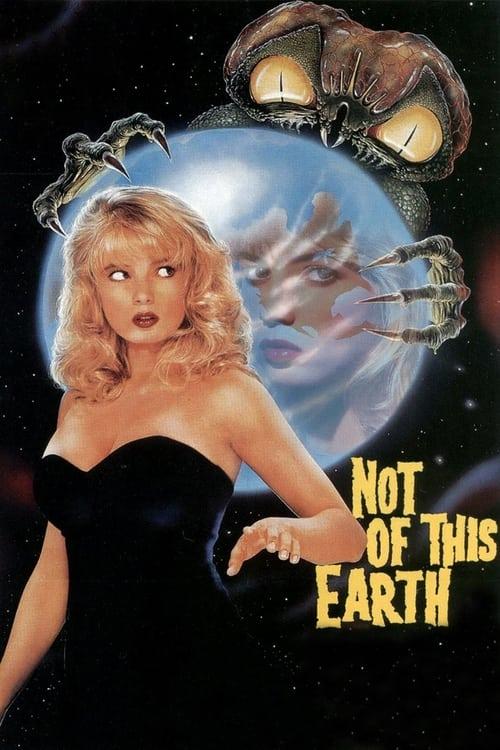 Not of This Earth 1988 official movie poster