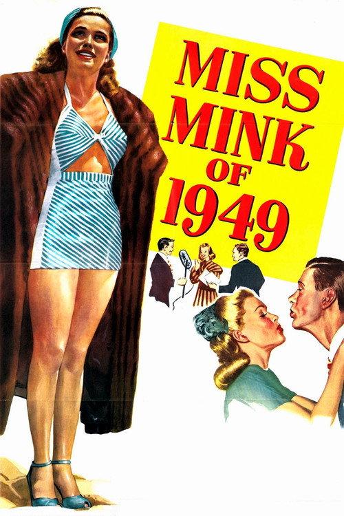 Miss Mink of 1949 1949 official movie poster
