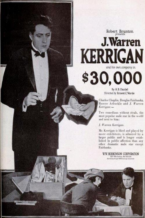 $30,000 1920 official movie poster