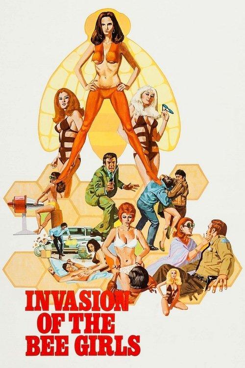 Invasion of the Bee Girls 1973 official movie poster
