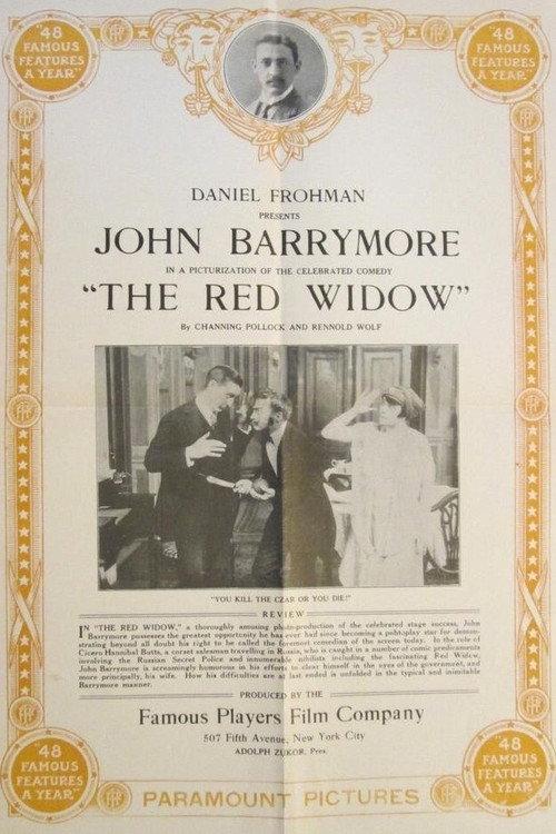 The Red Widow 1916 official movie poster