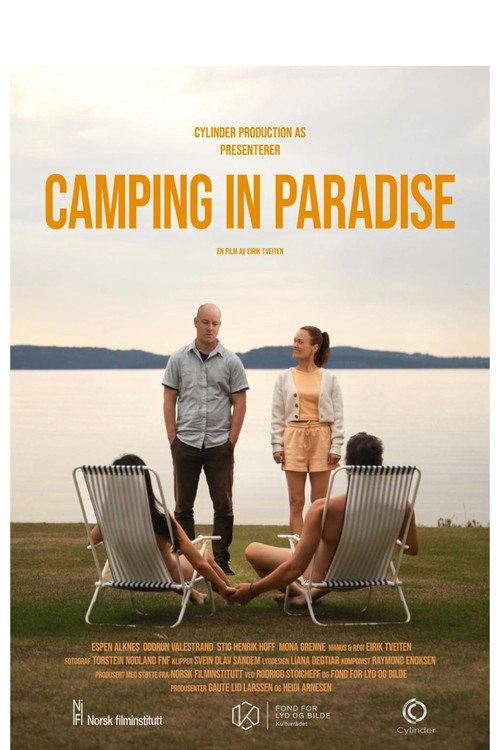 Camping in Paradise 2023 official movie poster
