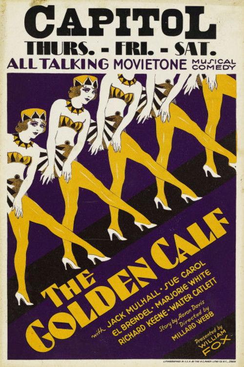 The Golden Calf 1930 official movie poster
