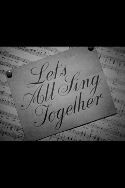 Let's All Sing Together No. 1 1944 official movie poster
