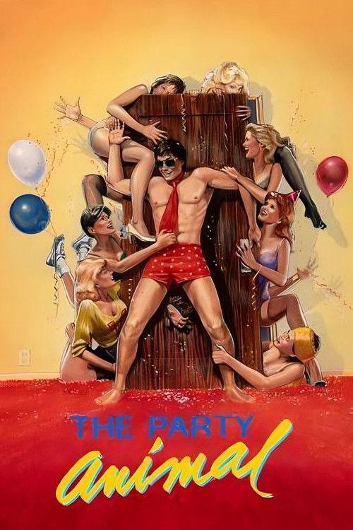 The Party Animal 1984 official movie poster