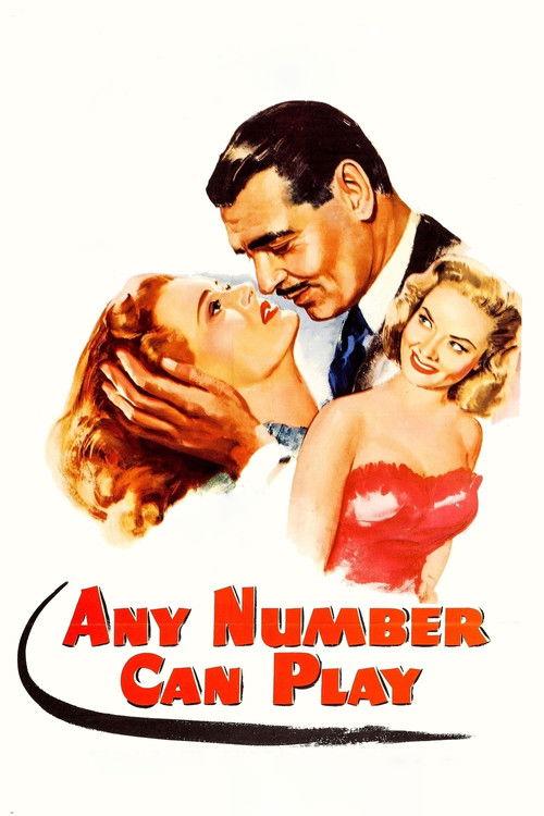 Any Number Can Play 1949 official movie poster