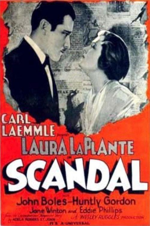 Scandal 1929 official movie poster