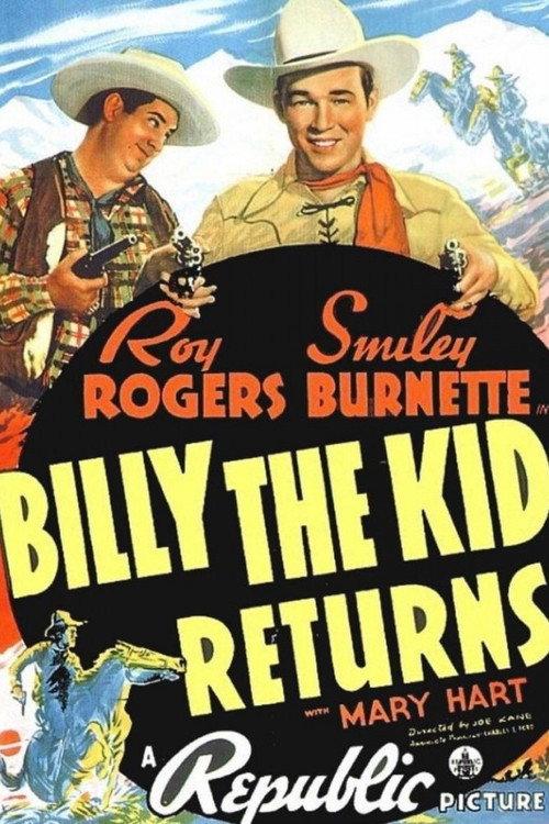 Billy The Kid Returns 1938 official movie poster