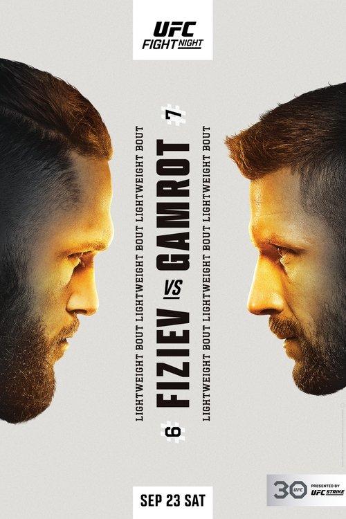 UFC Fight Night 228: Fiziev vs. Gamrot 2023 official movie poster