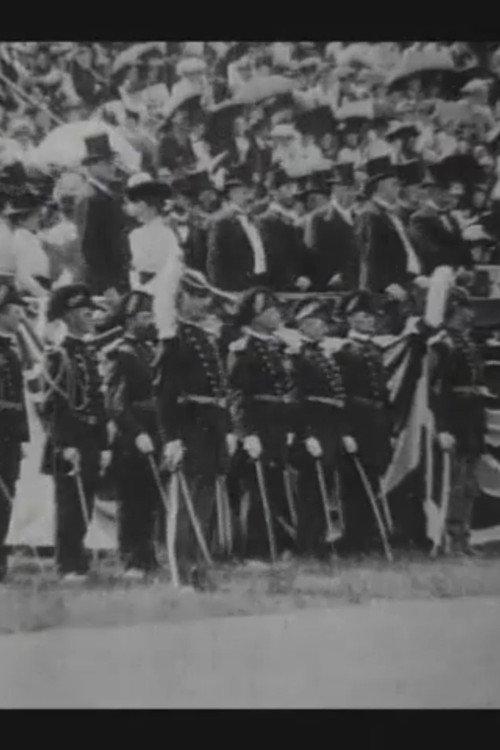 President McKinley Reviewing the Troops at the Pan-American Exposition 1901 official movie poster
