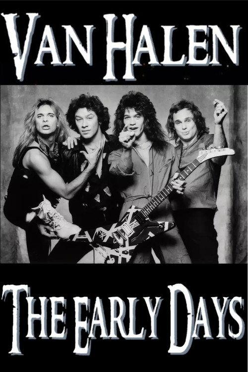 Van Halen - The Early Days 1978-1980 1990 official movie poster