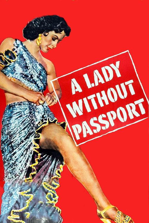 A Lady Without Passport 1950 official movie poster