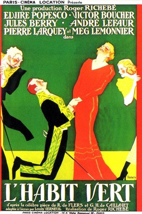 The Green Dress 1937 official movie poster