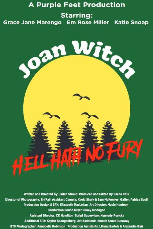 Joan Witch: Hell Hath no Fury 2024 official movie poster