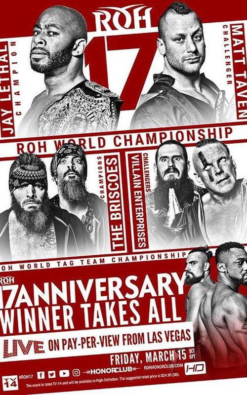 ROH: 17th Anniversary 2019 official movie poster