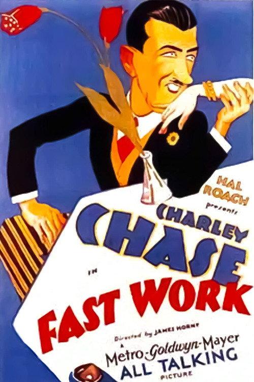 Fast Work 1930 official movie poster