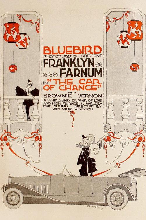 The Car of Chance 1917 official movie poster