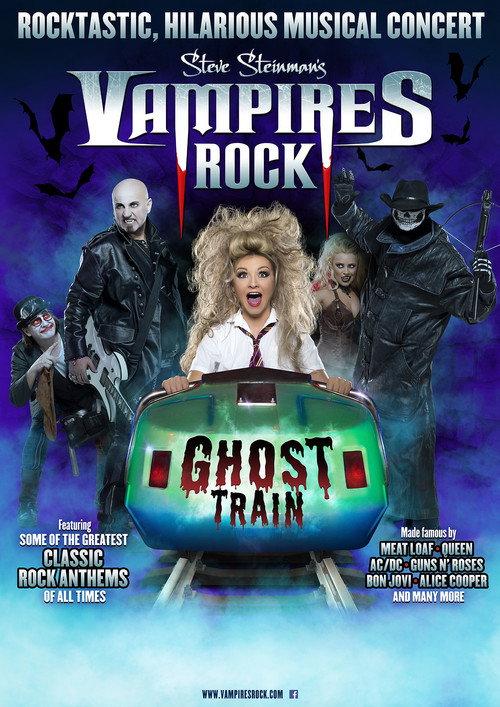 Vampires Rock: Ghost Train 2024 official movie poster