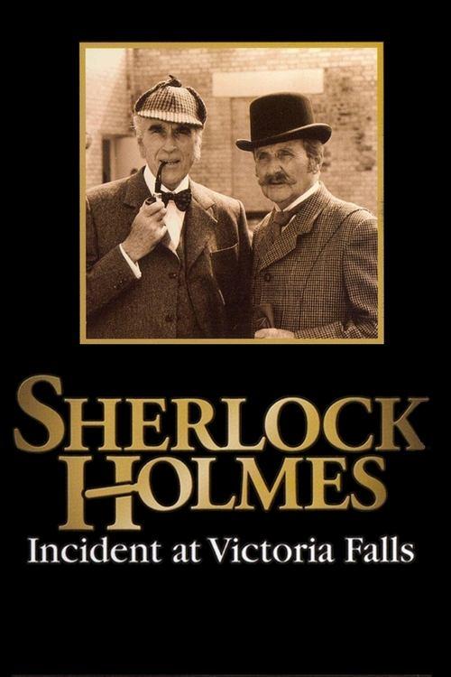 Sherlock Holmes: Incident at Victoria Falls 1992 official movie poster