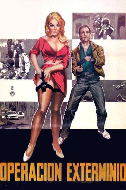 008: Operation Exterminate 1965 official movie poster
