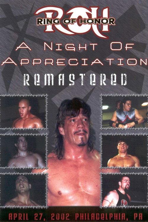 ROH Night of Appreciation 2002 official movie poster