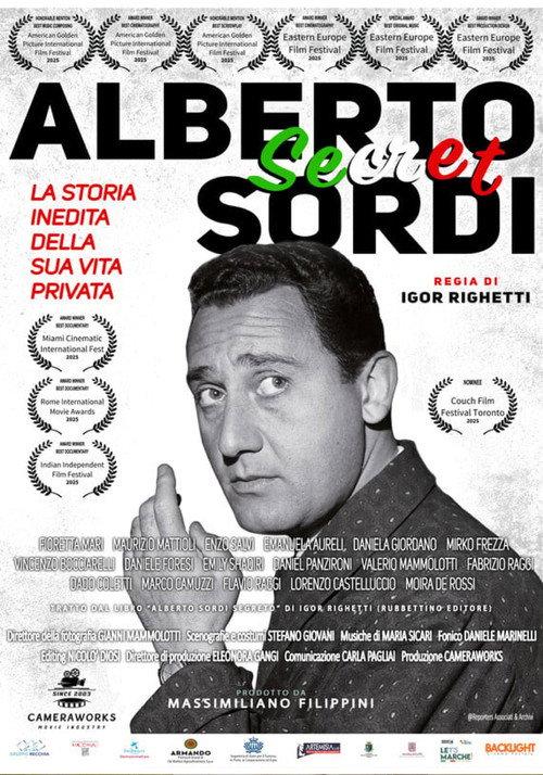 Alberto Sordi Secret 2024 official movie poster
