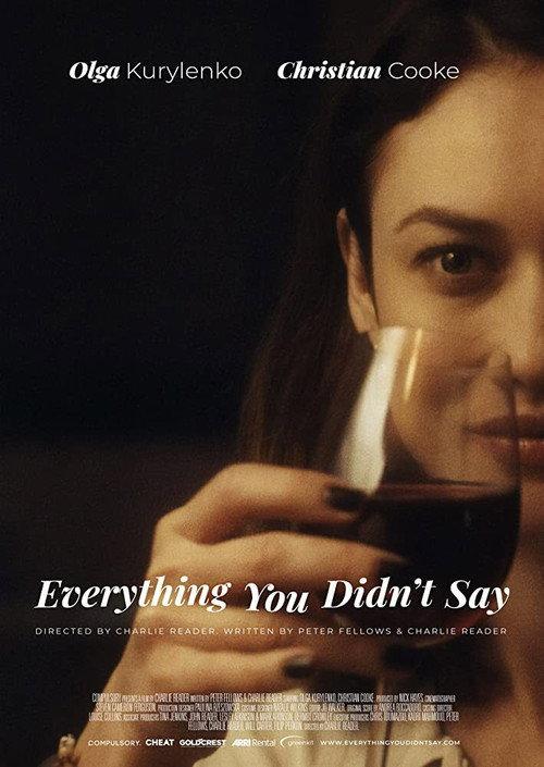 Everything You Didn't Say 2019 official movie poster