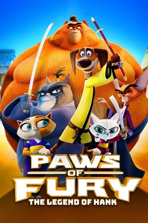 Paws of Fury: The Legend of Hank 2022 official movie poster