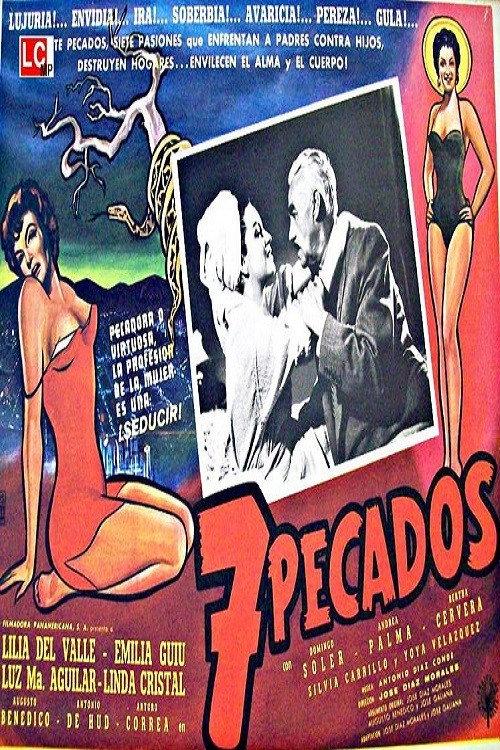 Siete pecados 1959 official movie poster