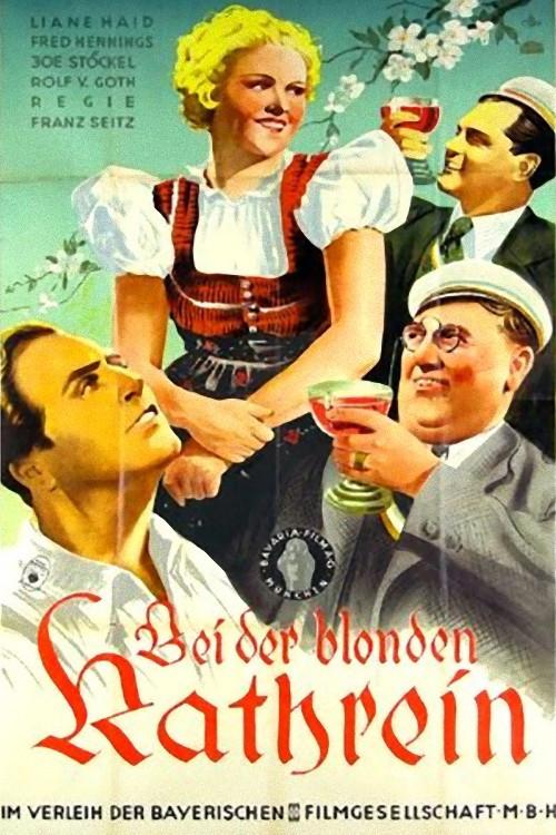 At the Blond Katherine's 1934 official movie poster