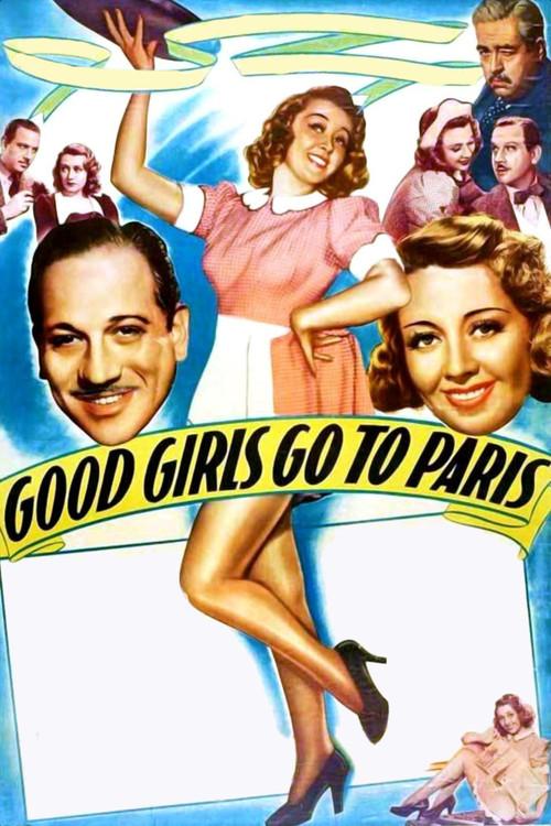 Good Girls Go to Paris 1939 official movie poster