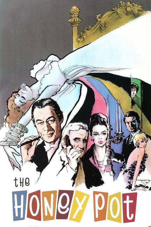 The Honey Pot 1967 official movie poster