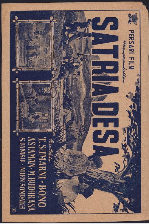 Satria Desa 1952 official movie poster