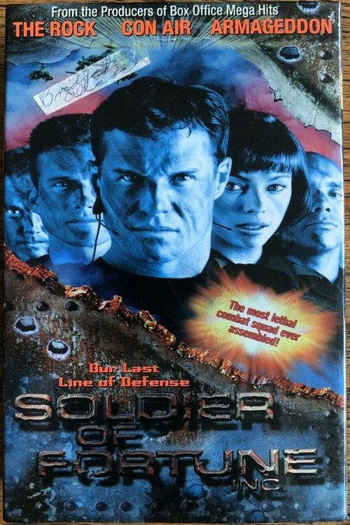 Soldier of Fortune, Inc 1999 official movie poster