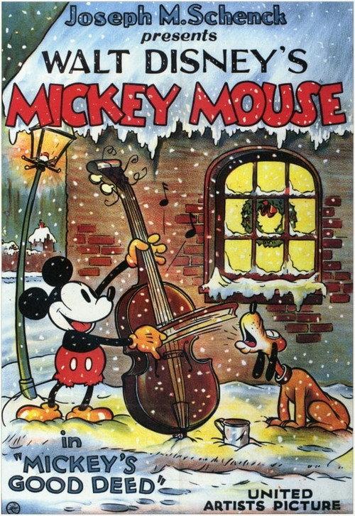 Mickey's Good Deed 1932 official movie poster