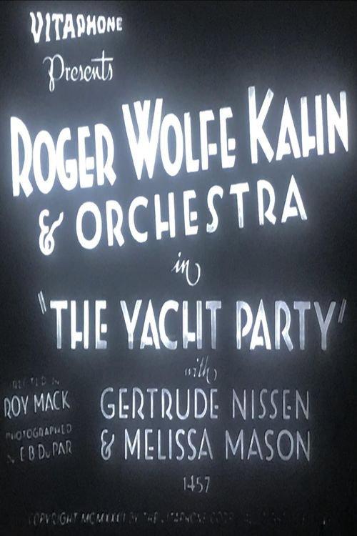 The Yacht Party 1932 official movie poster