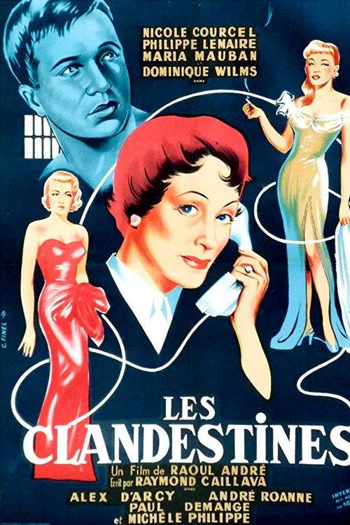 Vice Dolls 1954 official movie poster