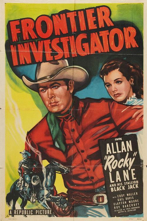 Frontier Investigator 1949 official movie poster