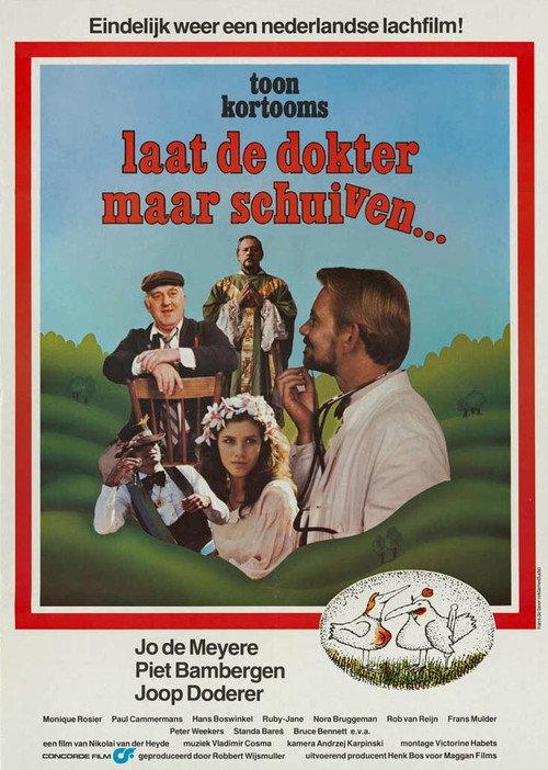 Laat de dokter maar schuiven 1980 official movie poster