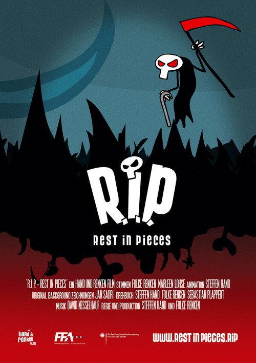 R.I.P. - Rest in Pieces 2016 official movie poster