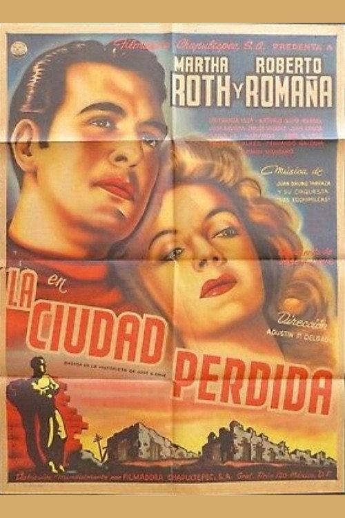 The Lost City 1950 official movie poster