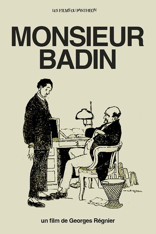 Monsieur Badin 1947 official movie poster