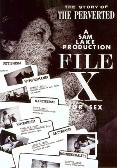 File X for Sex: The Story of the Perverted 1967 official movie poster