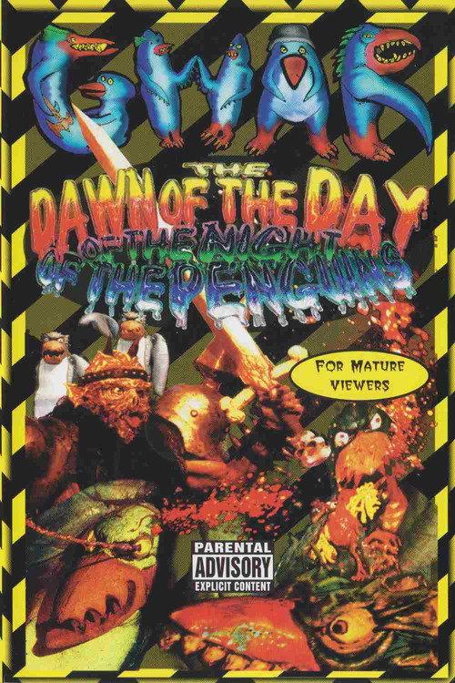 GWAR: Dawn of the Day of the Night of the Penguins 1997 official movie poster