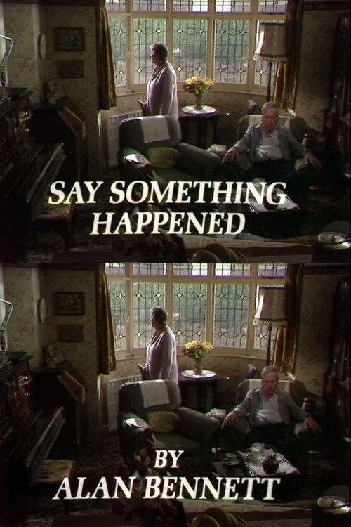 Say Something Happened 1982 official movie poster