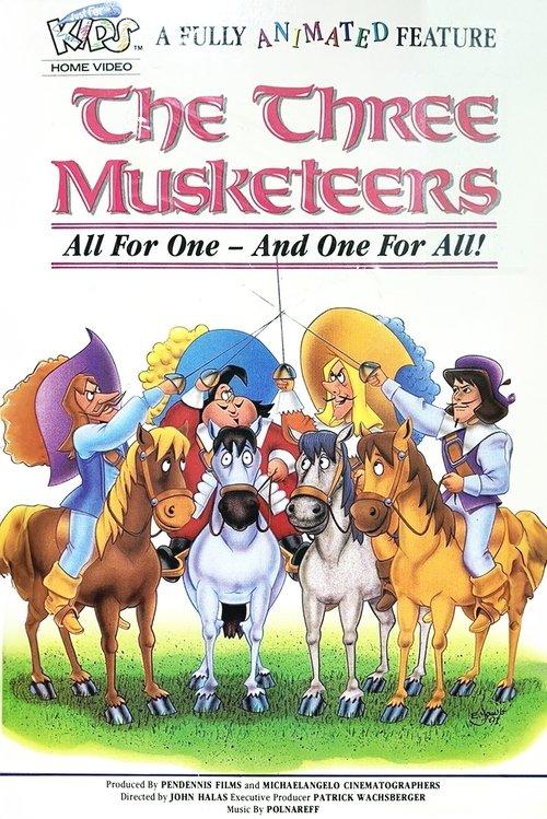 The Three Musketeers 1974 official movie poster