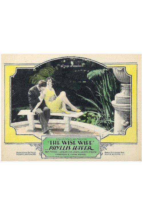 The Wise Wife 1927 official movie poster